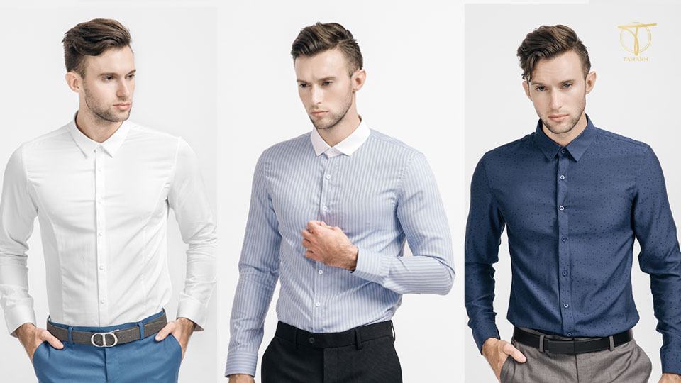 Lựa chọn áo sơ mi rộng hơn 1 size